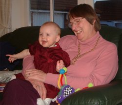 Anne Loader and grand-daughter Emma